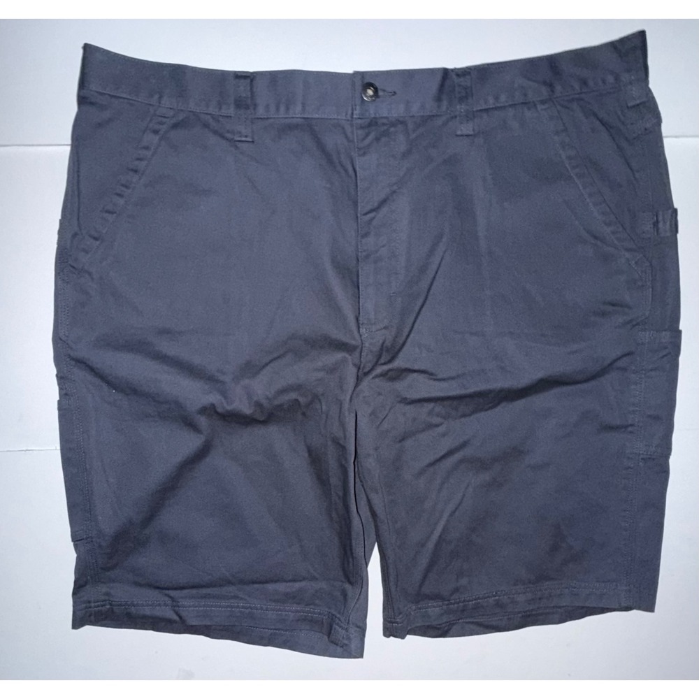 Duluth Trading Men Navy Blue Size 44 Carpenter Shorts Cotton Utility Workwear